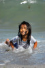Mindanao, Girl at beach