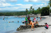 Philippines, Mindanao, Sarangani Bay beach scenery