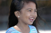 Philippines, Mindanao, Young girl smiling
