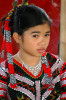Philippines, Mindanao, young Tboli girl